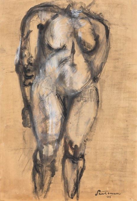 Giuseppe Santomaso - Nudo
