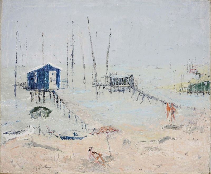 Adriano di Spilimbergo - Capanni sul Mare