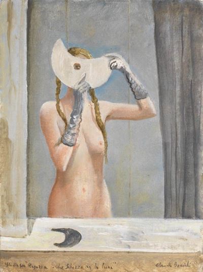 Studio per "ragazza che Scherza con la Luna