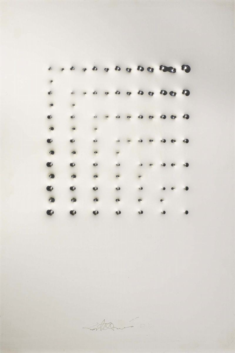 Enrico Castellani - Senza Titolo, 2006