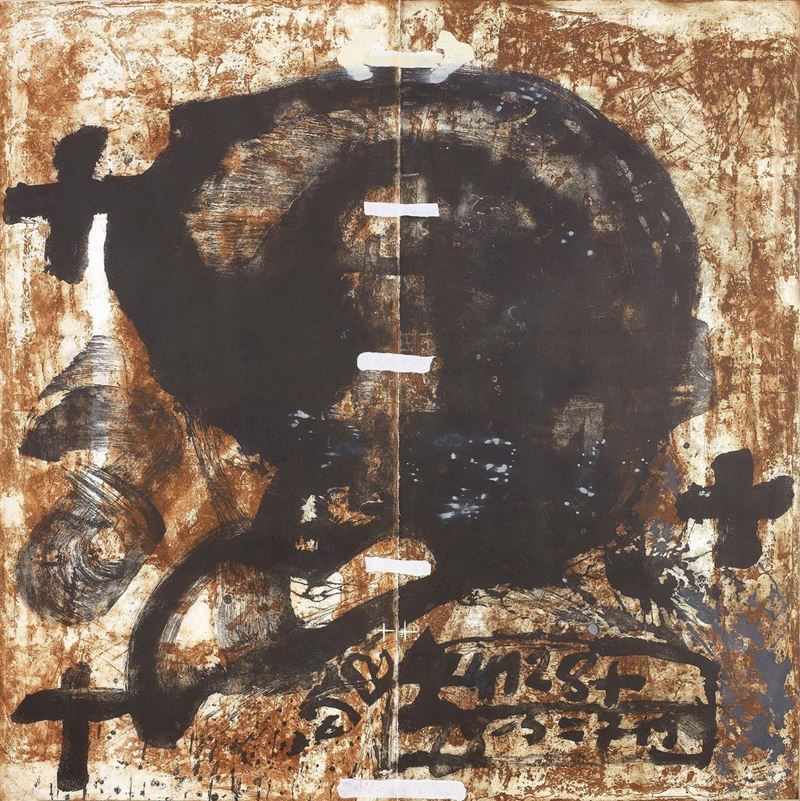 Antoni Tàpies - Senza Titolo