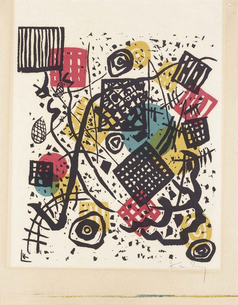 Wassily Kandinsky - Klein Welten V