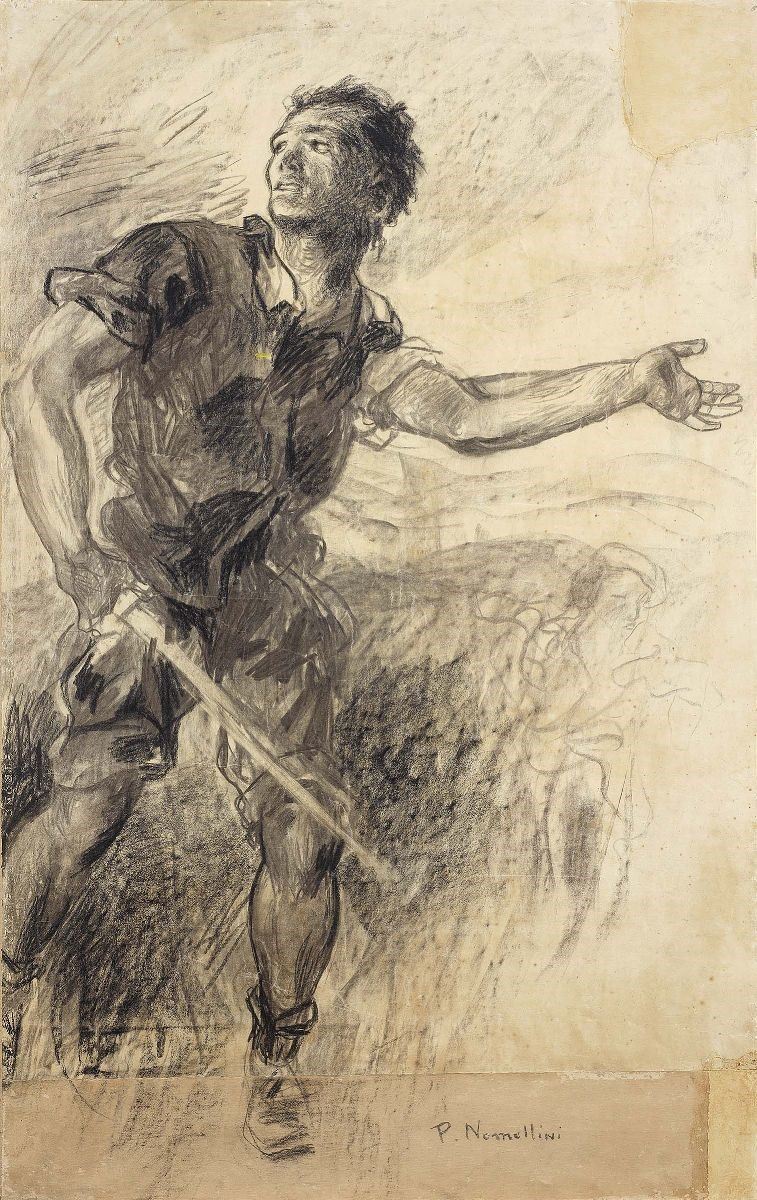 Plinio Nomellini - Studio per
