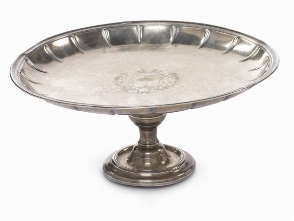 Alzata in argento  (XVIII secolo.)  - Auction Importanti Arredi e Dipinti Antichi - I - Casa d'aste Farsettiarte