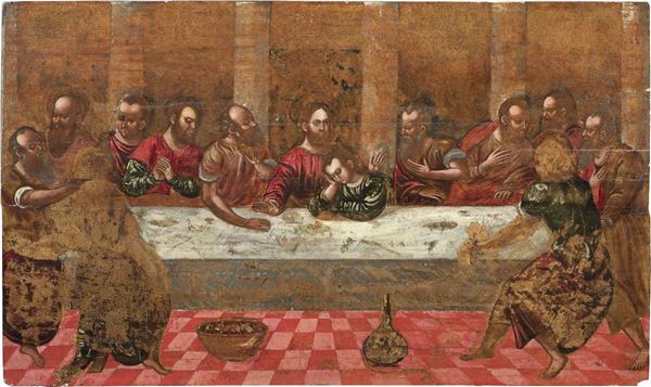 Scuola veneto-dalmata del XVII secolo - Ultima cena