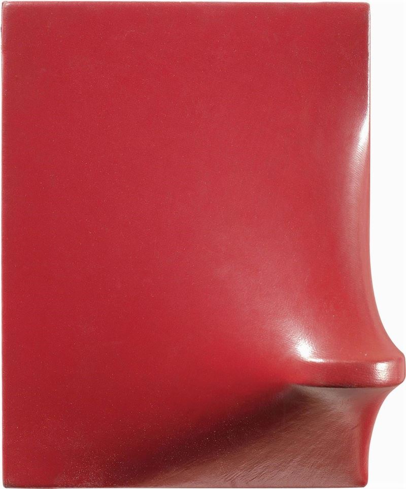 Agostino Bonalumi - Rosso