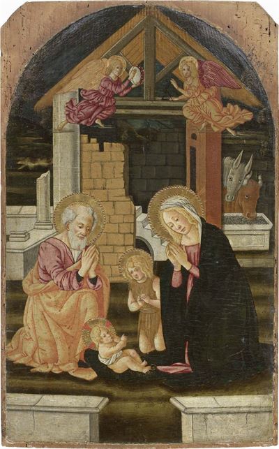 Natività con gli Angeli