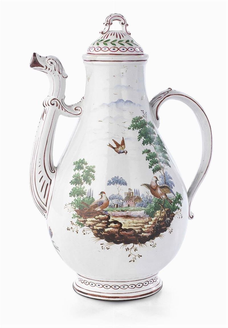 Caffettiera in Porcellana con Coperchio