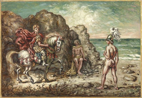Giorgio de Chirico - Achille in riva all'Egeo