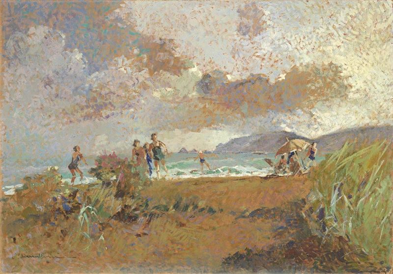 Carlo Domenici - Spiaggia del Lido (isola D'elba)