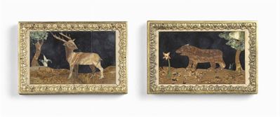 Due Placche in Pietre Dure