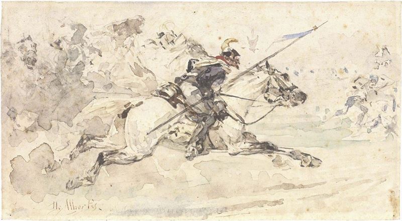 Sebastiano De Albertis - Soldato a Cavallo
