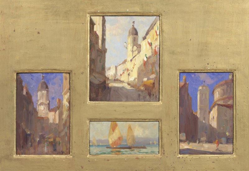 Carlo Ostrogovich - Quattro Impressioni della Città di Fiume