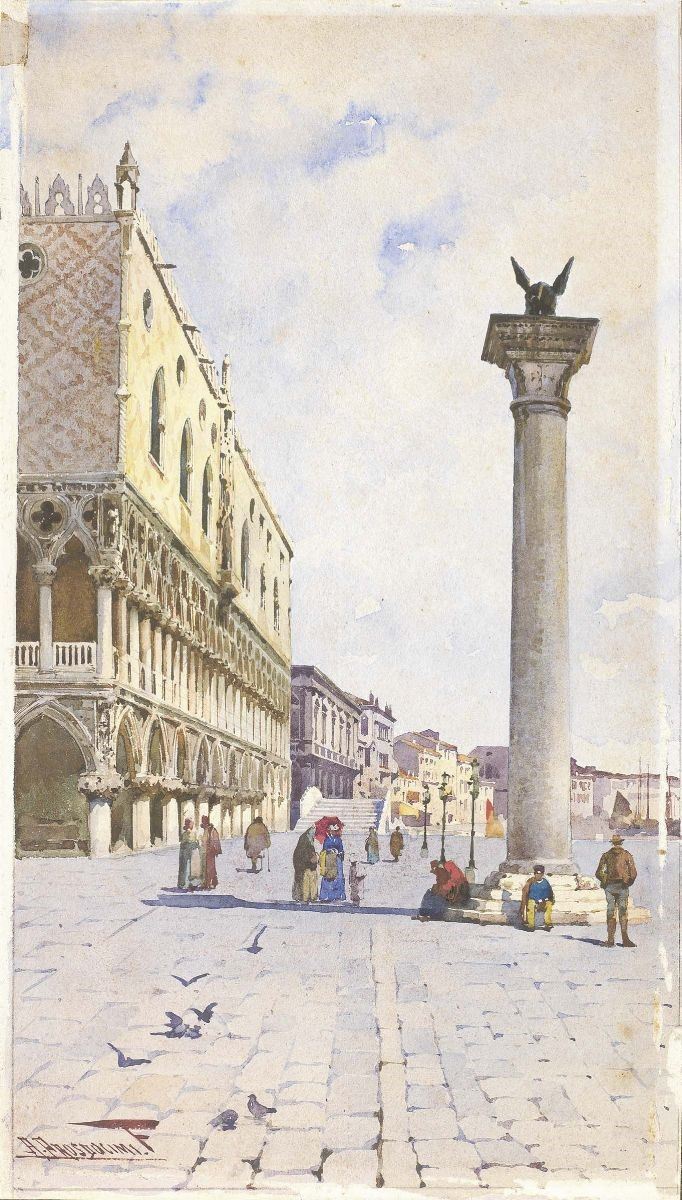 Alberto Prosdocimi - Due «vedute di Venezia»