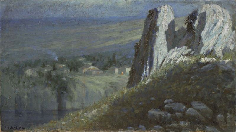 Nicola Ciletti - Rocce al Chiaro di Luna