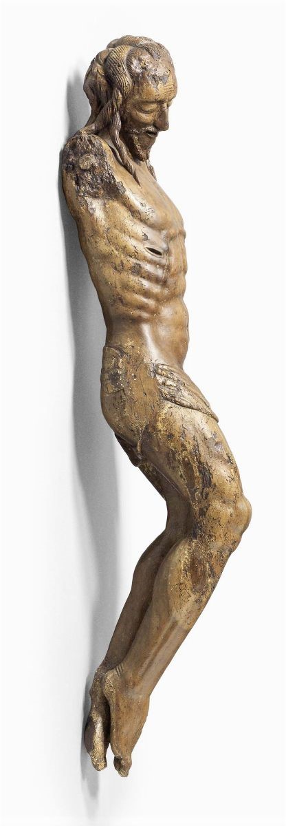 Scuola del Trentino, 1500 Circa - Cristo Crocifisso