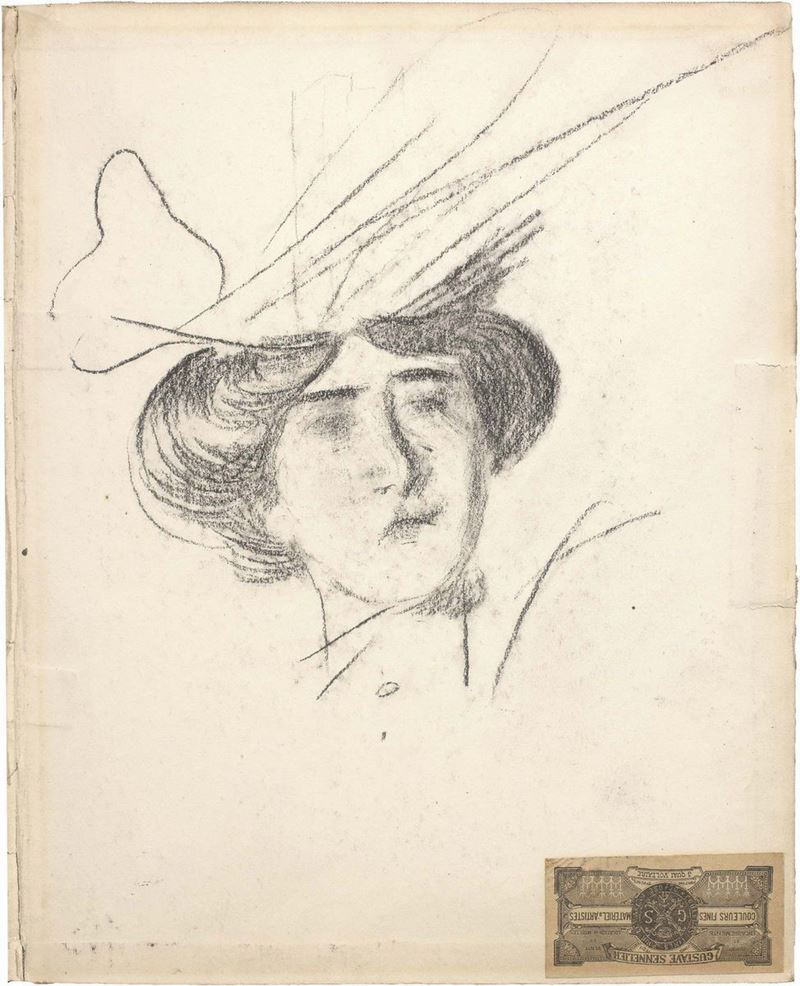 Giovanni Boldini - Testa Femminile