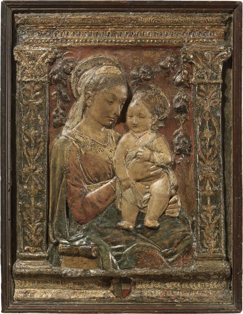 Bernardo Rossellino (bottega Di) - Madonna Col Bambino