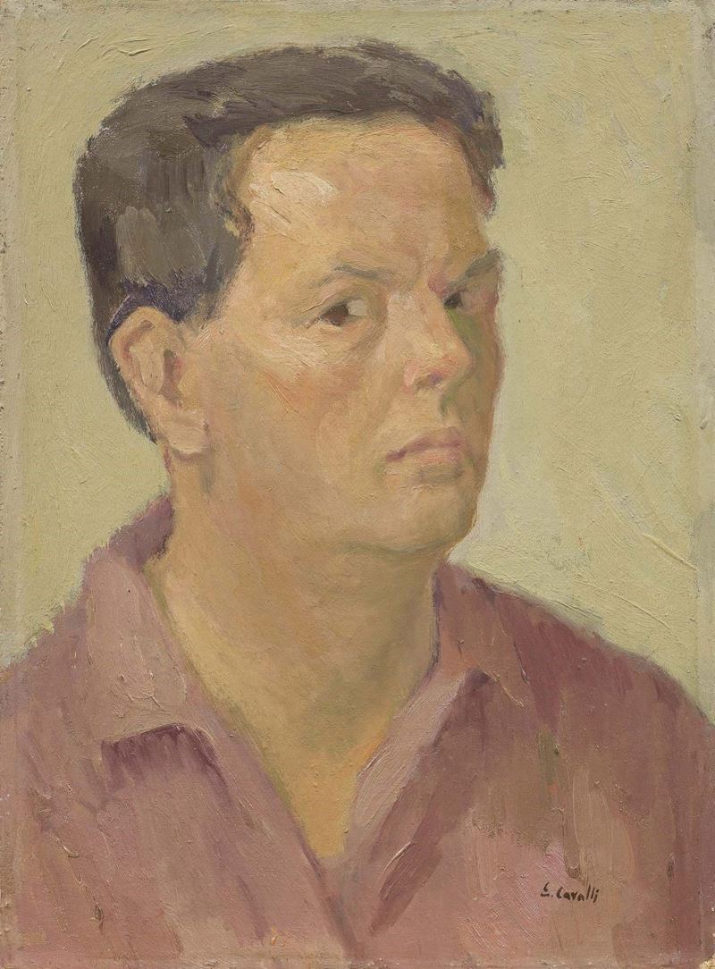 Emanuele Cavalli - Autoritratto