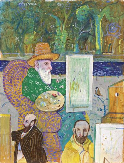 Monet e Due Amici