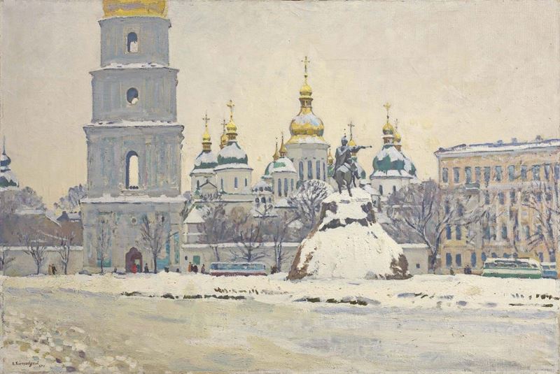 Vasilij Mikhailovich Karpushevskij - Santa Sofia a Kiev