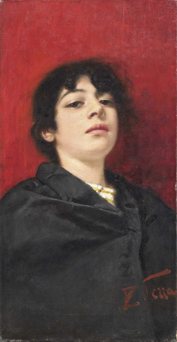 Ernesto Serra - Ritratto di Giovane