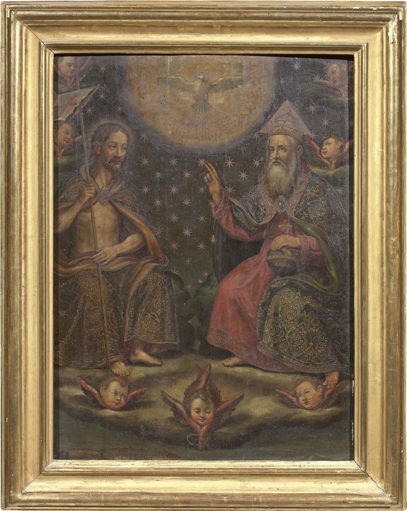 Scuola Veneto-dalmata del XVII Secolo - Santi