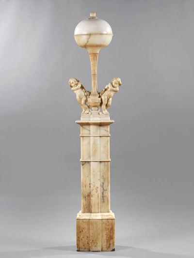 Grande Lampada in Alabastro