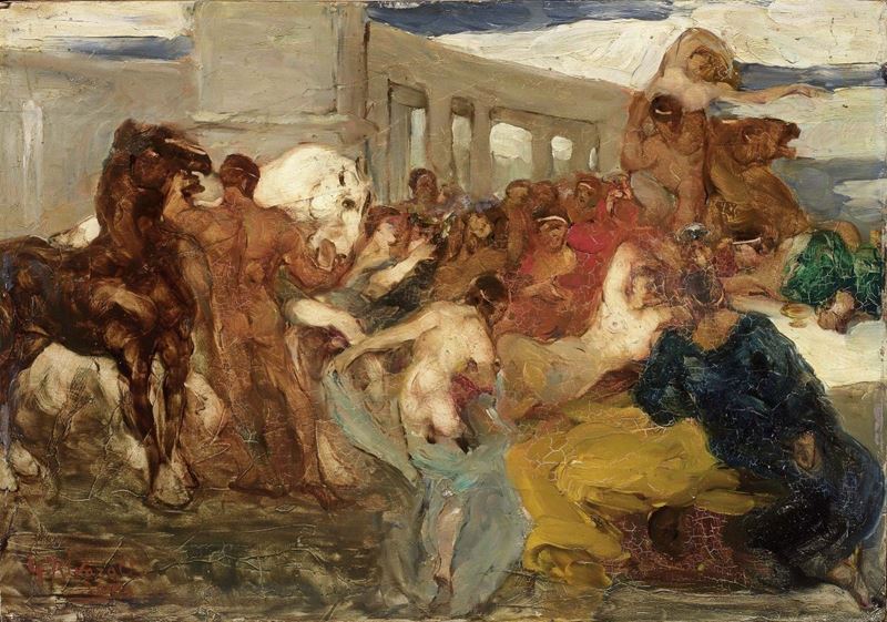 Giuseppe Rivaroli - Scena Mitologica