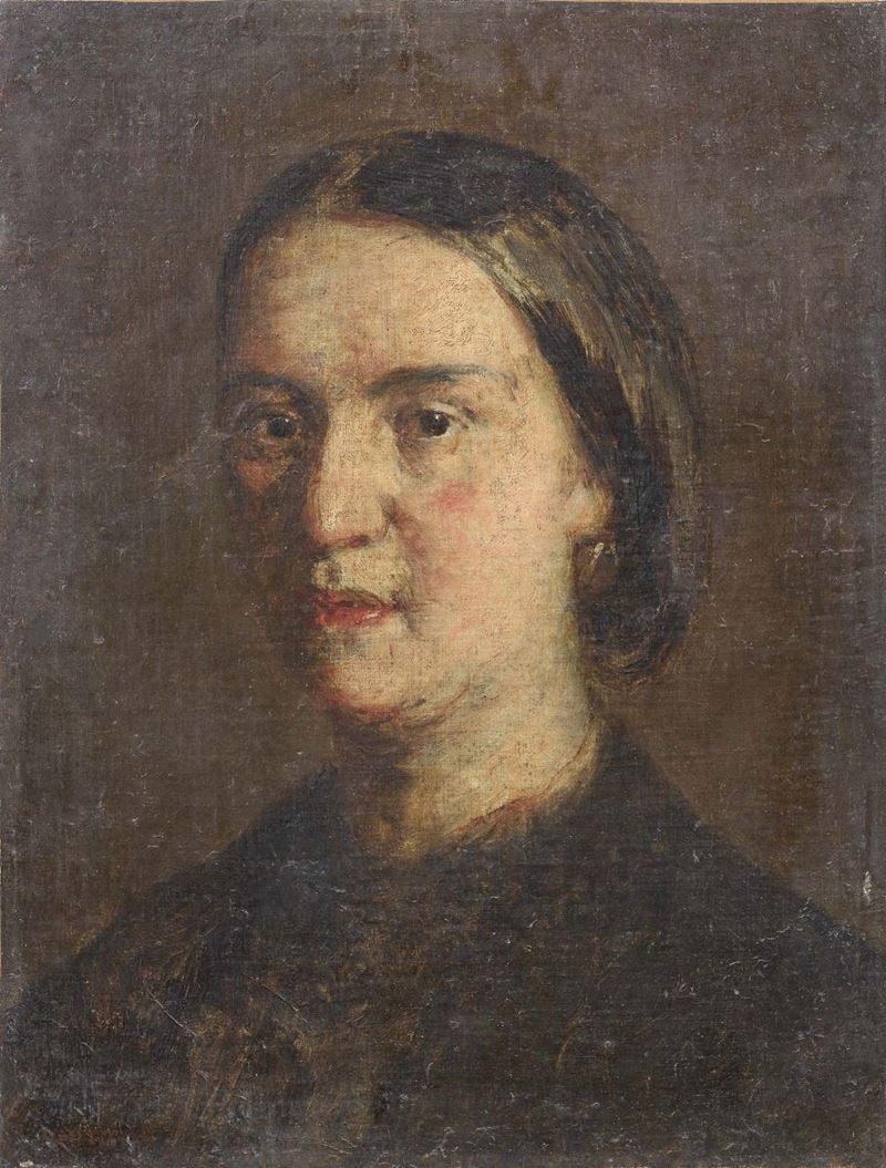 Ignoto Fine XIX - Inizio XX Secolo - Ritratto di Signora