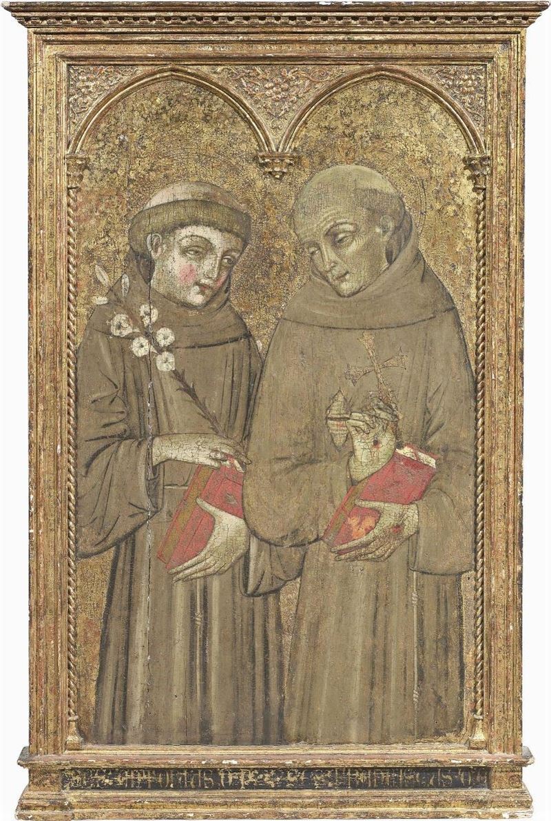 Ignoto del XX Secolo - Sant'antonio da Padova e San Bernardino
