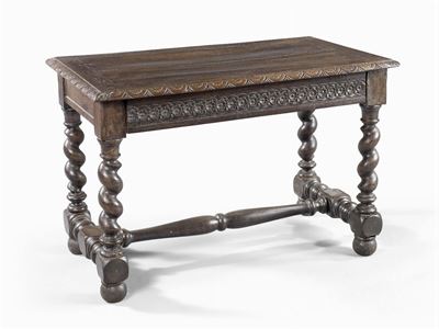 Tavolino in Legno di Castagno