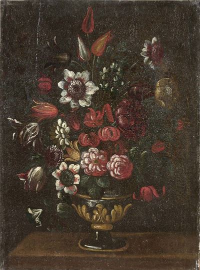Natura Morta con Vaso di Fiori