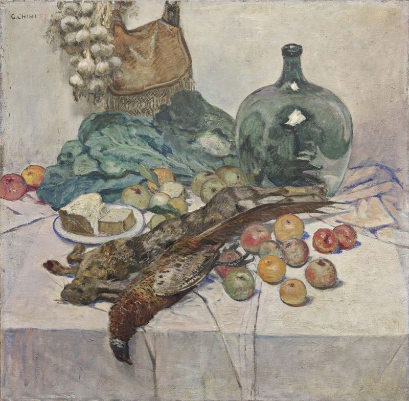 Galileo Chini - Il Tavolo del Cacciatore