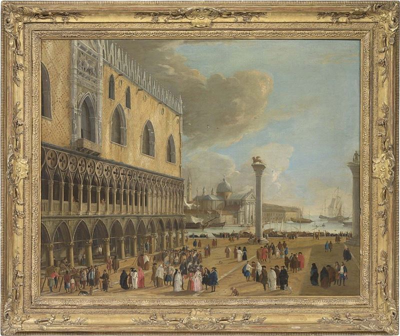 Luca Carlevarijs - La Piazzetta