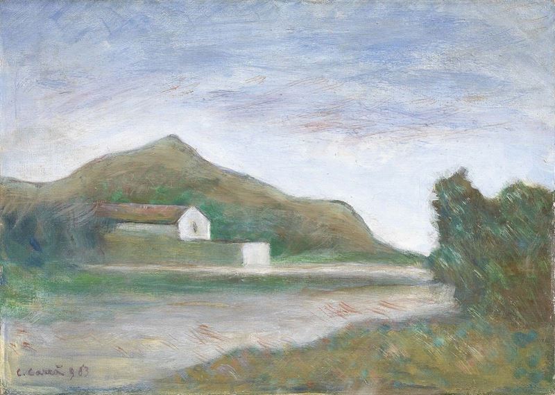 Carlo Carrà - Casa in Brianza