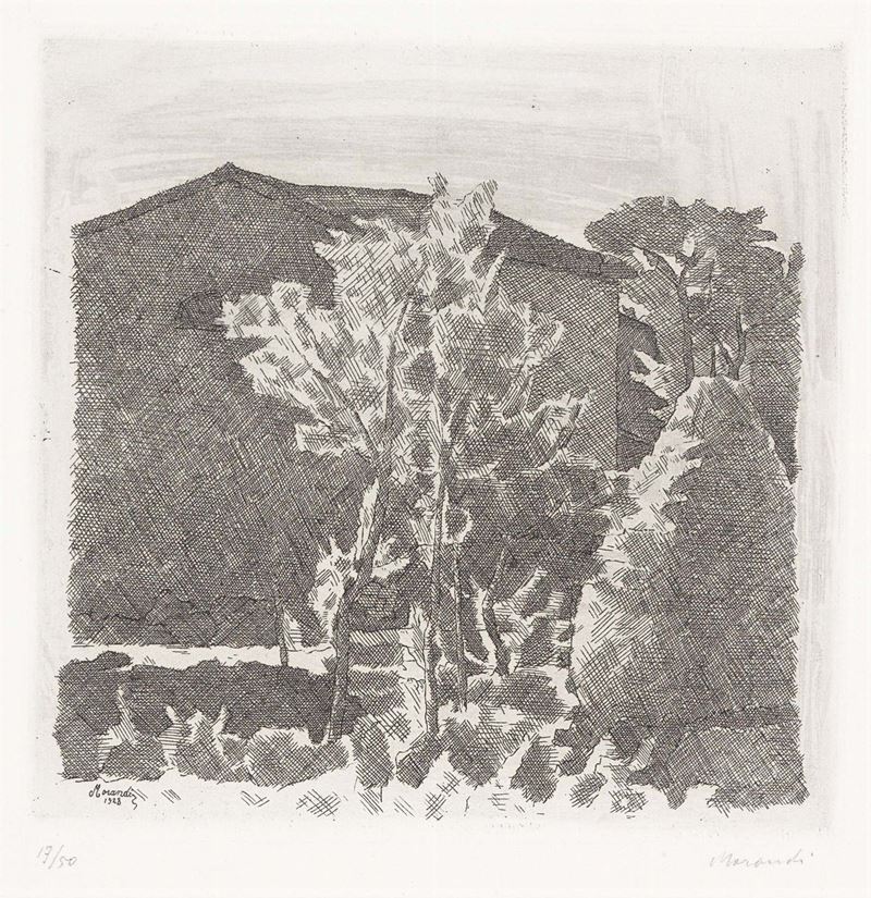 Giorgio Morandi - Il Poggio al Mattino