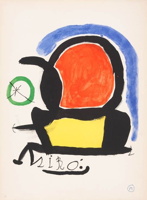 Manifesto per L'esposizione «miró El Tapís De Tarragona»