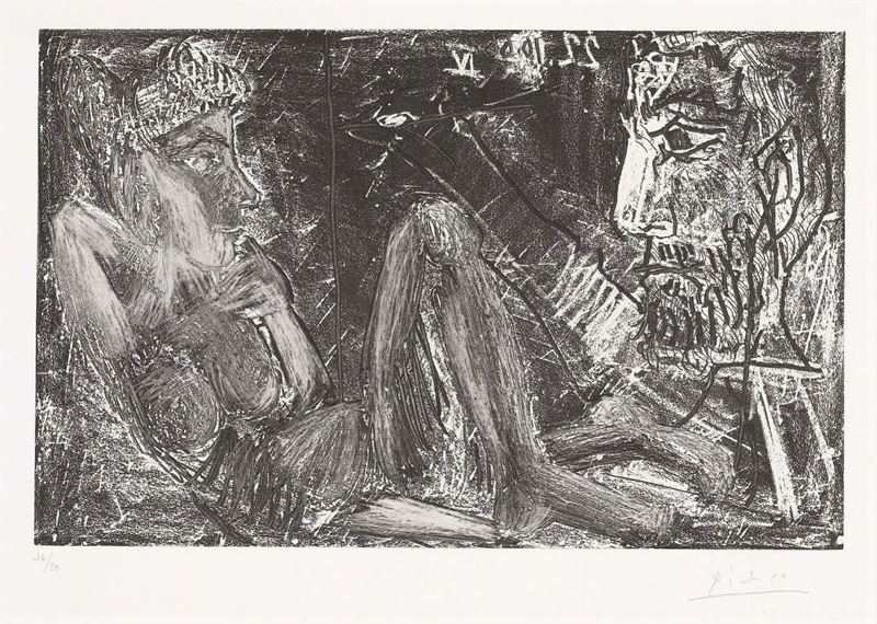 Pablo Picasso - Homme Et Femme