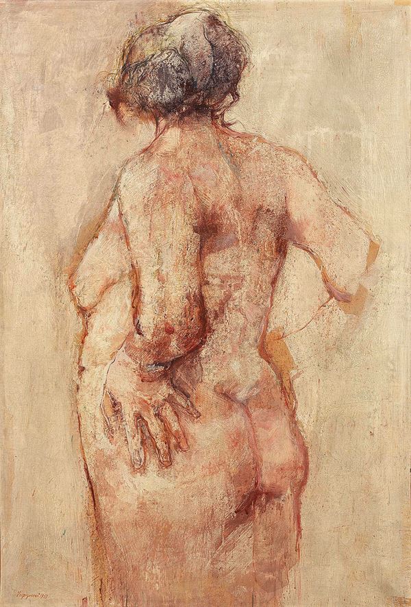 Renzo Vespignani - Nudo di schiena