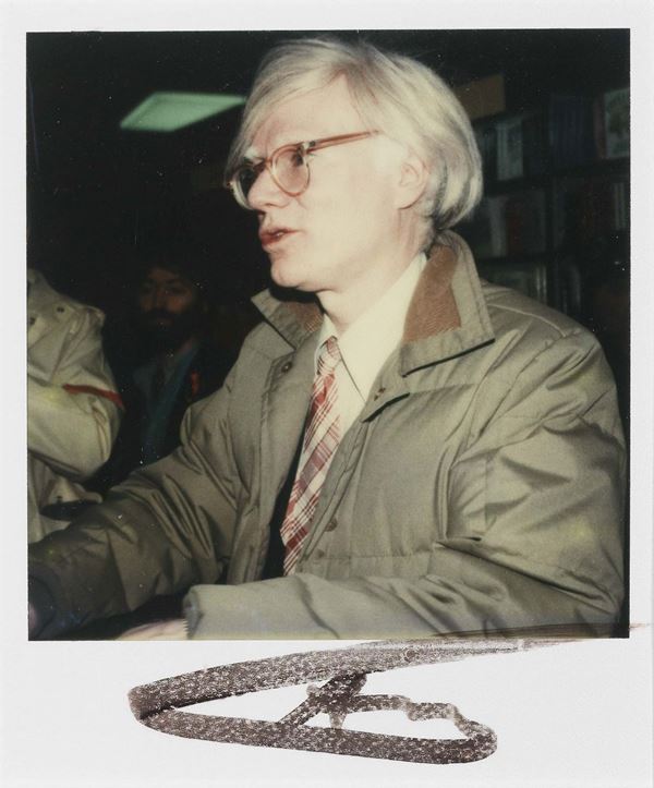Andy Warhol : Autoritratto  - Polaroid - Auction Dipinti, disegni, sculture, grafica - Arte Contemporanea - I - Casa d'aste Farsettiarte