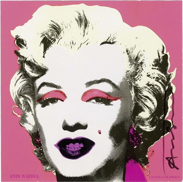 Andy Warhol : Marilyn  - Biglietto d'invito - Asta Dipinti, disegni, sculture, grafica - Arte Contemporanea - I - Casa d'aste Farsettiarte