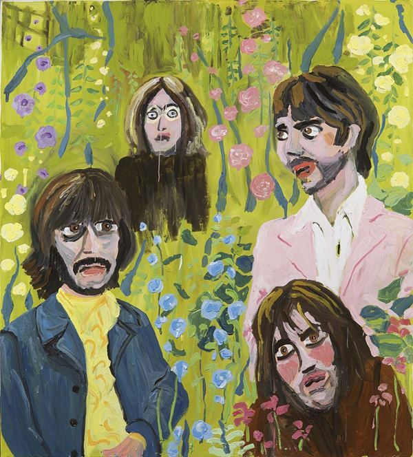 Stella Vine - The  Beatles in the hollyhocks