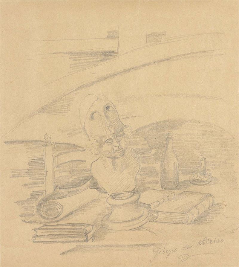 Giorgio De Chirico - La Soffitta del Filosofo