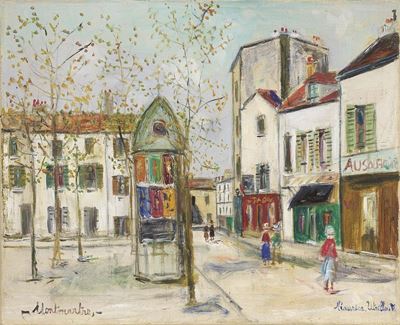 Place Du Tertre a Montmartre