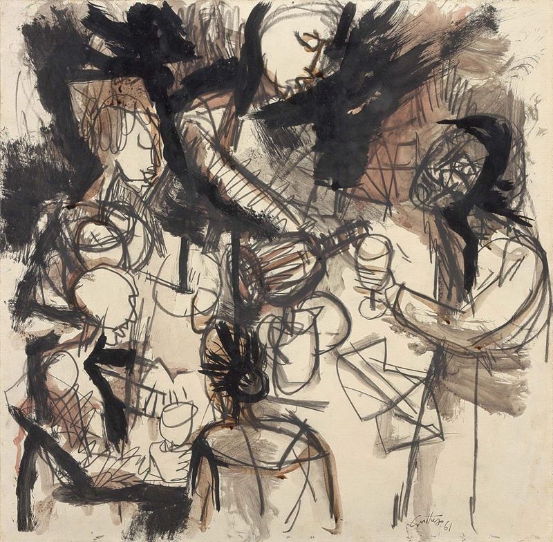 Renato Guttuso - Convivio