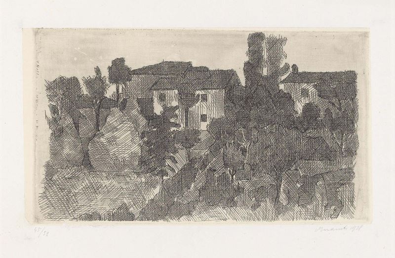 Giorgio Morandi - Il Poggio di Sera