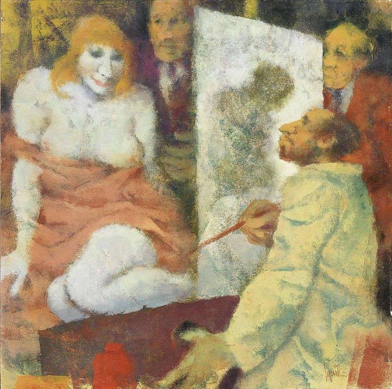 Remo Squillantini - Il Pittore e la Modella