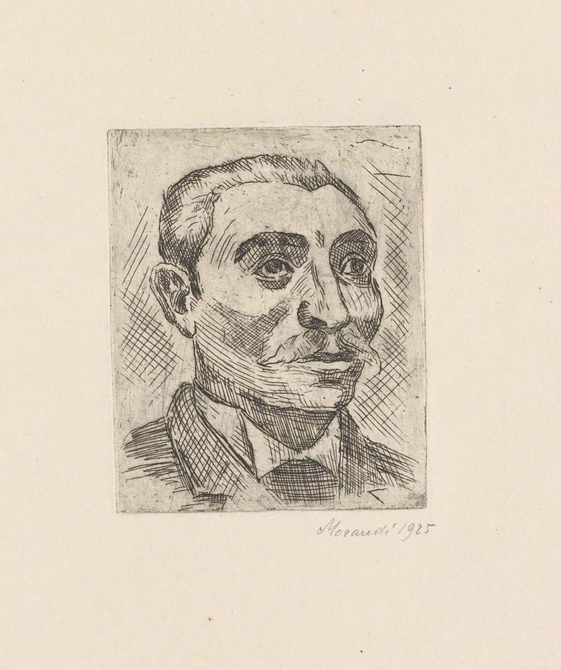 Giorgio Morandi - Ritratto di Torquato Raimondi