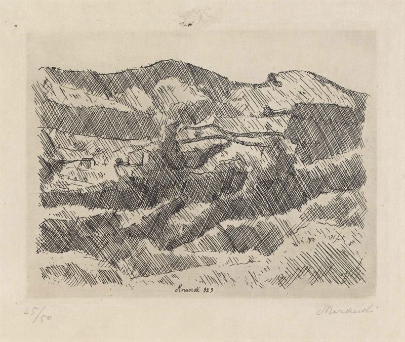 Giorgio Morandi - Monti di Grizzana